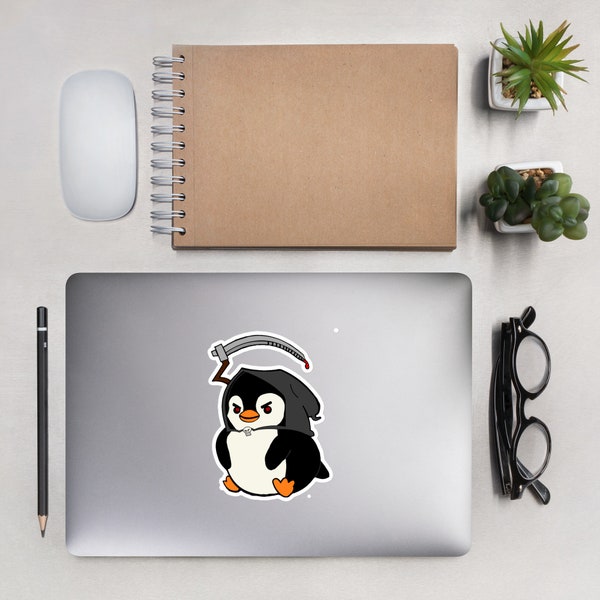 Death Penguin Sticker