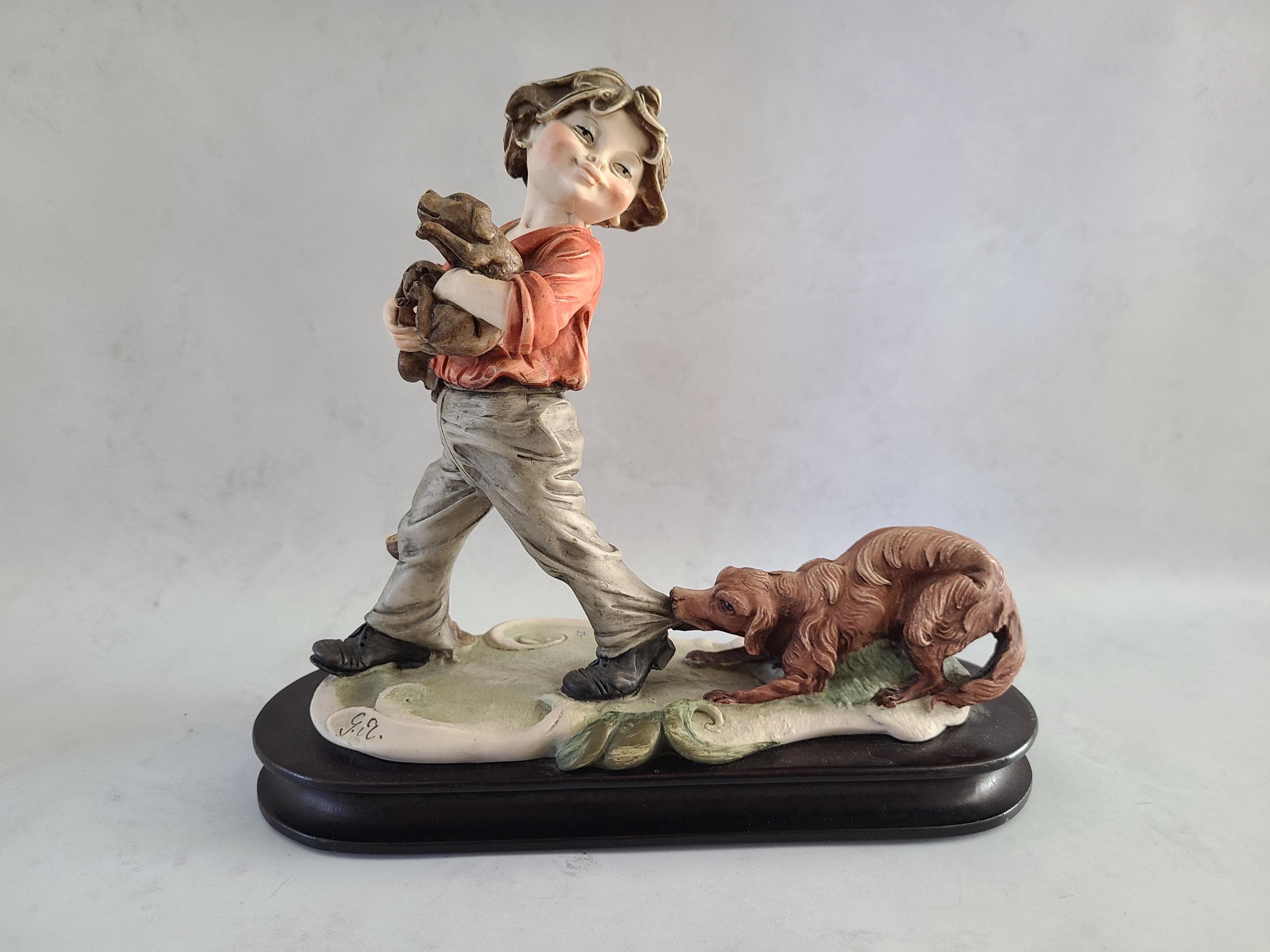 置物 g. Armani Giuseppe Armani DOG CHILDREN Giuseppe Armani Dog - Etsy Canada