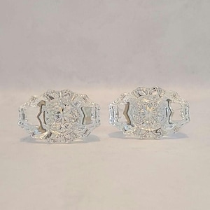 antique-Inspired Crystal Glass Knobs