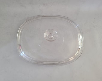 Vintage Pyrex DC 1.5C Oval Casserole Lid