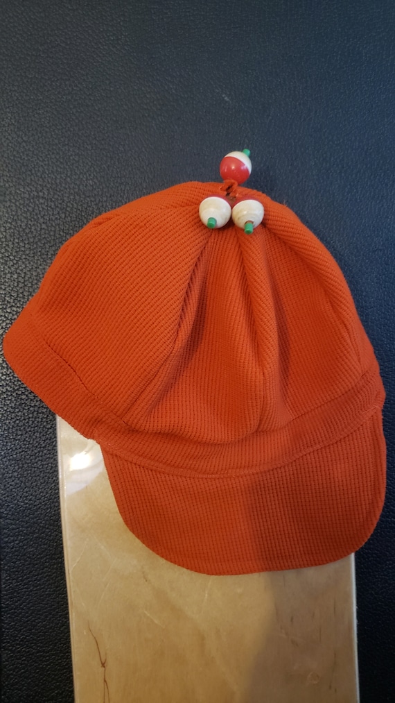 Vintage Handmade Knit Fishing Hat