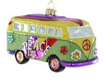 Hippie Bus Ornament, Cody Foster and Co!