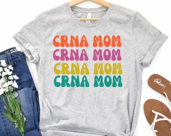 CRNA moeder shirt, CRNA moeder, anesthesie, anesthesie moeder, anesthesist moeder, cadeau voor anesthesist, cadeau voor CRNA, moederdag, verpleegkundige anes