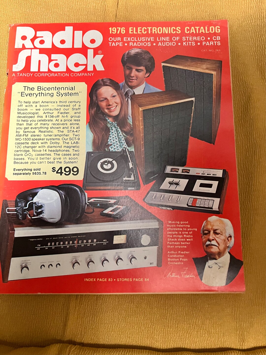 1976 Radio Shack Electronics Catalog Etsy