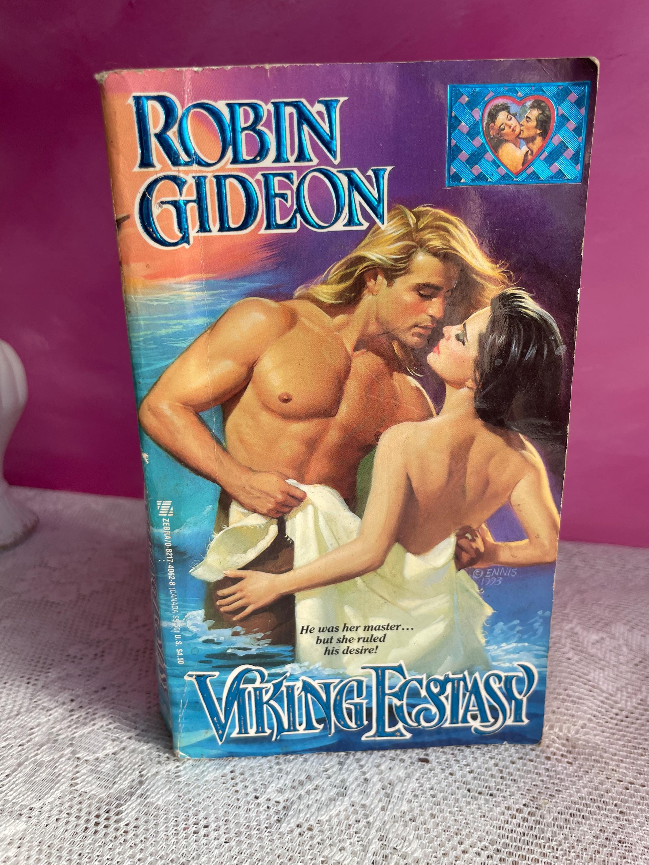 Gideon Robi Viking Ecstasy by Robin Gideon -- 1990s Zebra Historical Romance ...