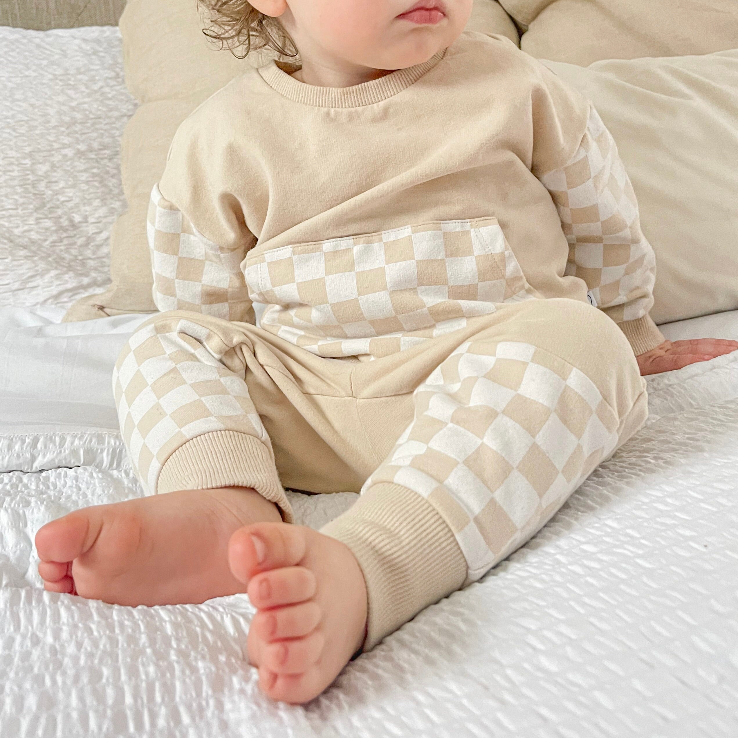 Organic Cotton Plaited Crewneck