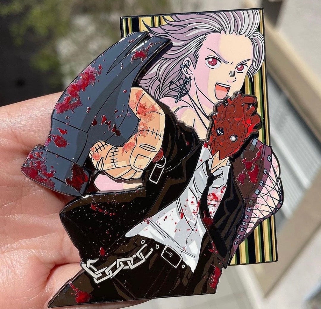 DOROHEDORO Shin X Noi “my Bloody Valentine” Anime Manga Pin