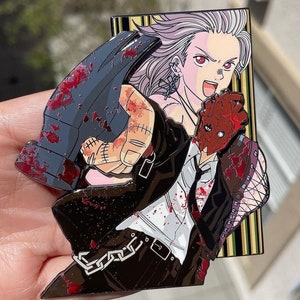 DOROHEDORO Shin x Noi “My Bloody Valentine” Anime Manga Pin