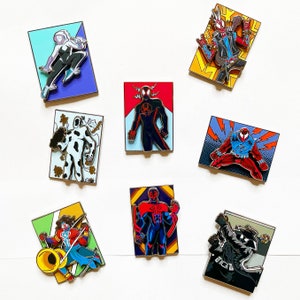 Across The Spiderverse Spider-Man Magnetic Comic Panel Pin