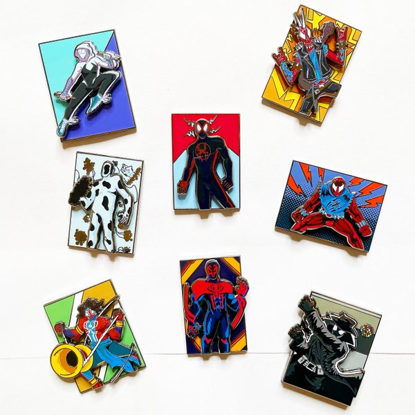 Across The Spiderverse Spider-Man Magnetic Comic Panel Pin