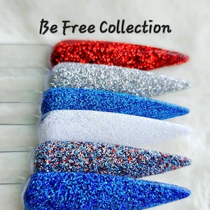 Be Free Collection- Glitter Acrylic Dip Powder