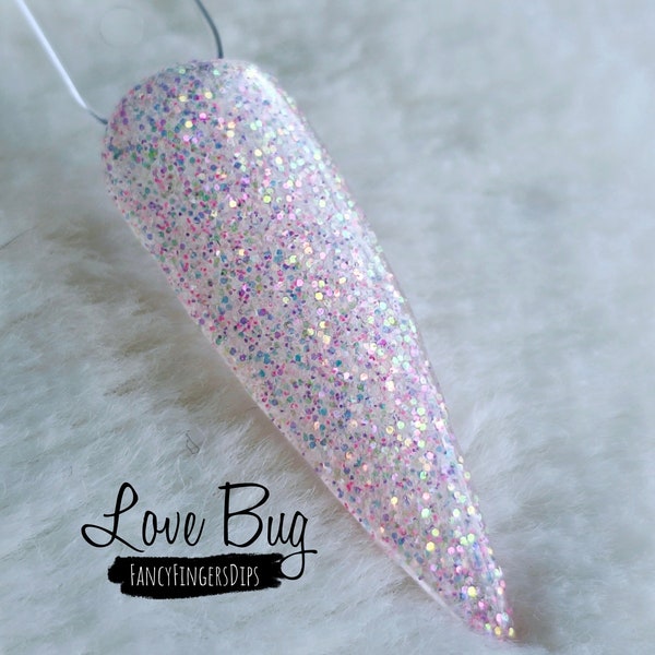 Love Bug- Glitter Acrylic Dip Powder