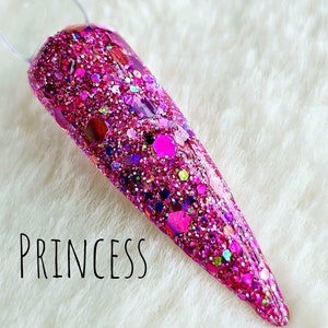 Princess- Glitter Acrylic Dip Powder