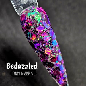 Bedazzled- Glitter Acrylic Dip Powder