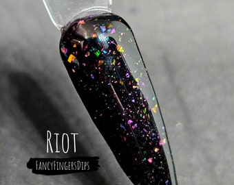 Riot- Colorshift Foil Acrylic Dip Powder