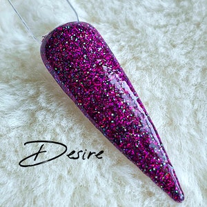 Desire- Glitter Acrylic Dip Powder