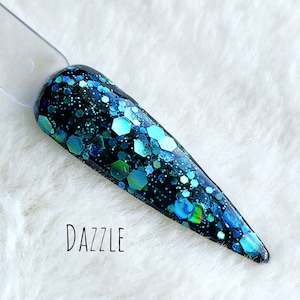 Dazzle - Polvo acrílico con purpurina