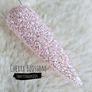 Cherry Blossom- Glitter Acrylic Dip Powder