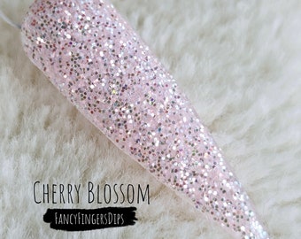 Cherry Blossom- Glitter Acrylic Dip Powder
