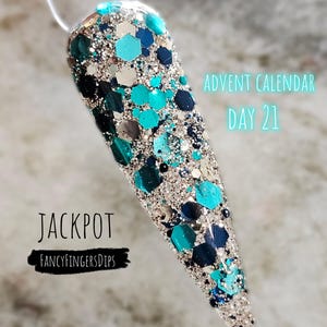 Jackpot- Glitter Acrylic Dip Powder