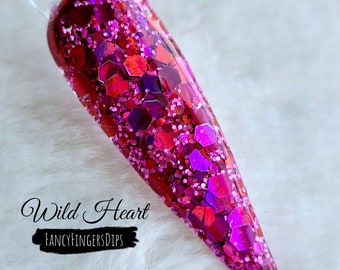Wild Heart- Color Shift Glitter acryldippoeder