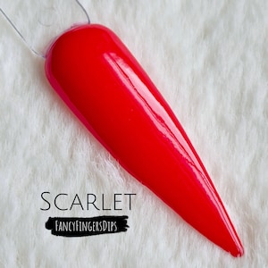 Scarlet-acryldippoeder
