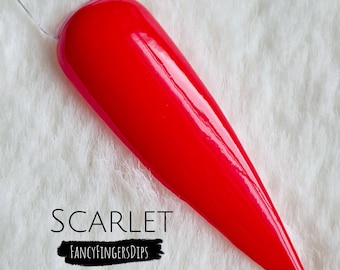 Scarlet- Acrylic Dip Powder