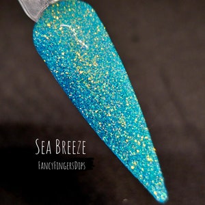 Sea Breeze- Glitter Acrylic Dip Powder