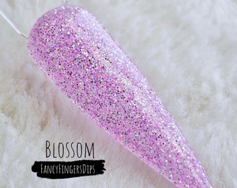 Bloesem-glitter acryldippoeder