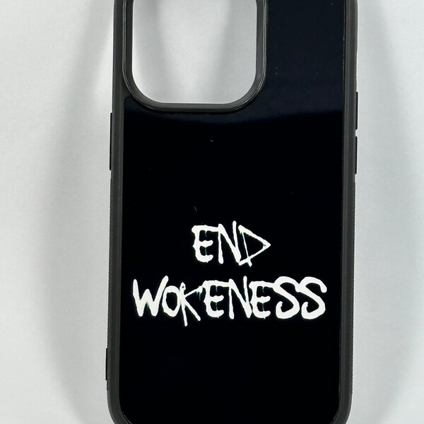 End wokeness iPhone 14 pro and iPhone 14 pro max case