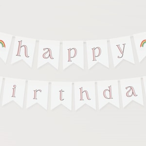 Summer // Ice Cream Birthday Banner