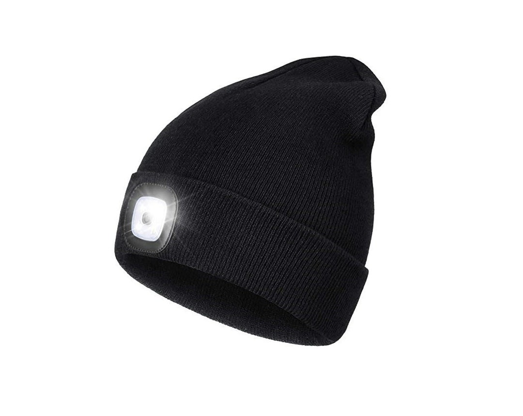 LED Lighted Beanie Etsy