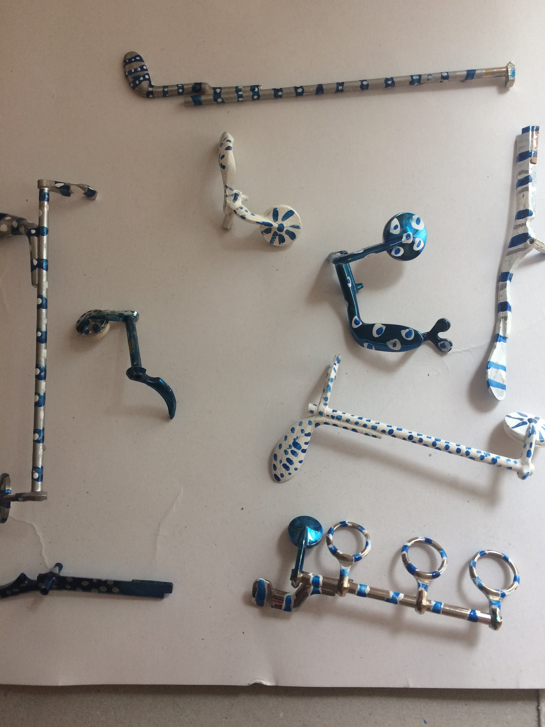 Repurposed Musical Instruments, Painted Musical Instruments, Musical ...