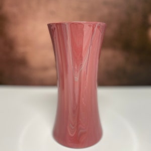 Rose, White and Gray Medium Vase