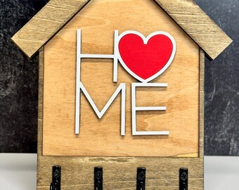 House Shaped Key Holder