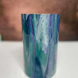 Blues and Greens Large Vase