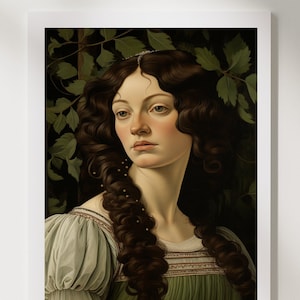 Sandro Botticelli Painting | Renaissance Masterpiece | Aphrodite Goddess Art Print | Printable Wall Decor | Instant Digital Download