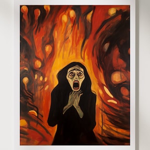 Edvard Munch Art Print - Lost, Edvard Munch Poster, Edvard Munch Wall Art, Munch Exhibition Print, Museum Prints, Modern Home Decor