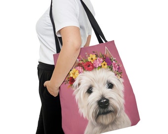 West Highland White Terrier Tote Bag - Westie Lover Handbag - Gift For Westie Owner - West Highland White Terrier Purse - Dog Accessories