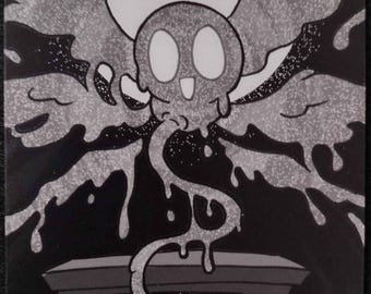 The Binding of Isaac Dogma TV Static 4x6 Inch Print
