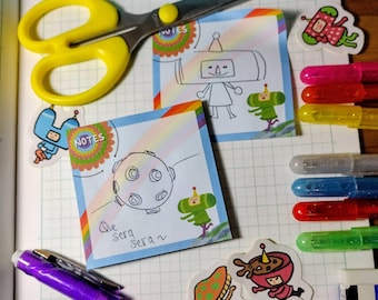 Katamari Damacy Prince Rainbow Sticky Notes