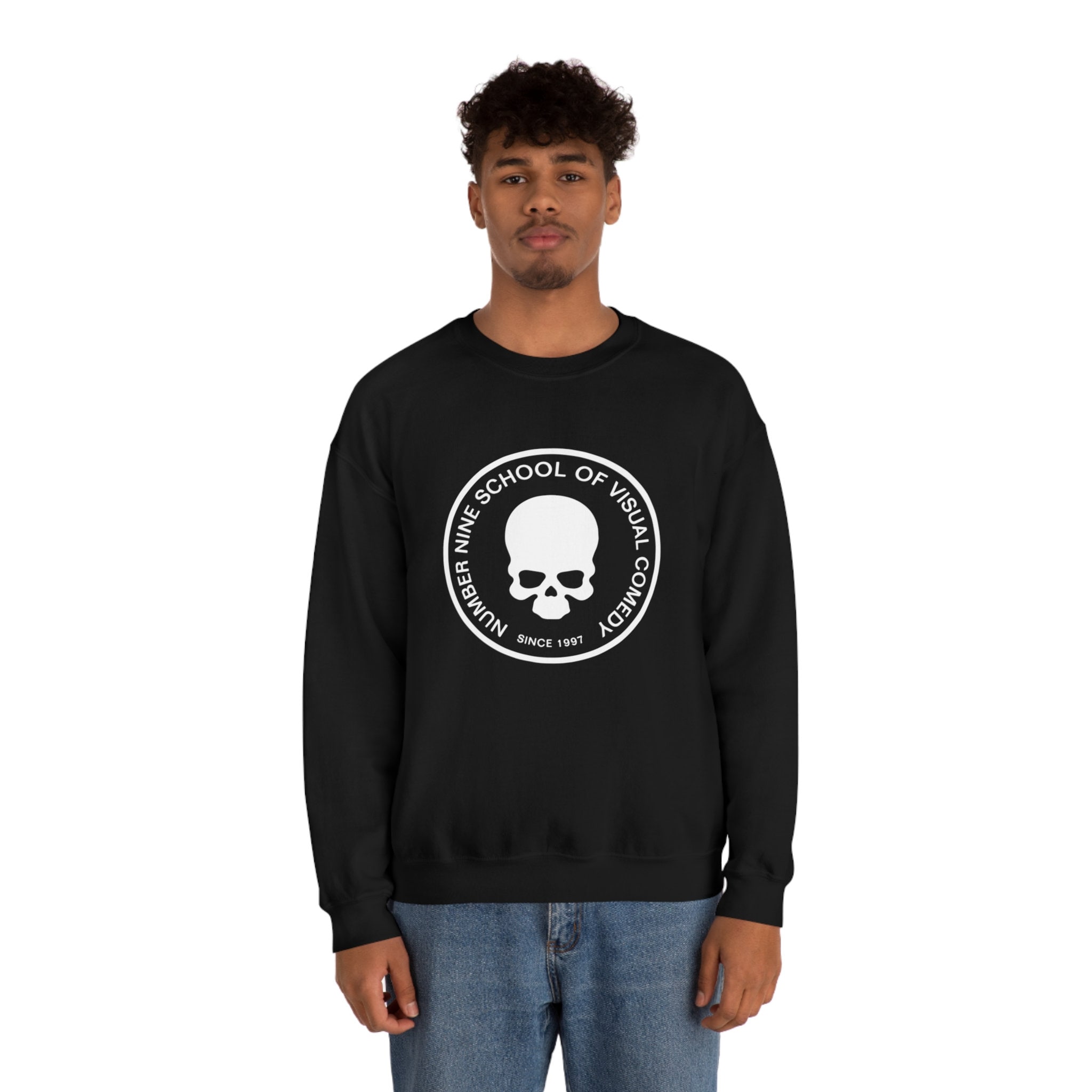 初期　NUMBER (N)INE SCHOOL OF VISUAL COMEDY 01 Number (N)ine School of Visual Comedy Crewneck - 2