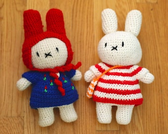 Crochet Dutch Bunny With Dress Pattern