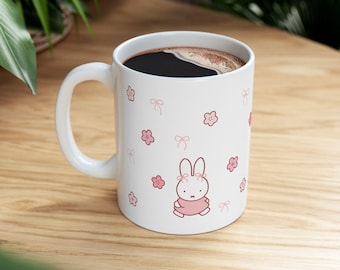 Pink Miffy Sakura Ceramic Mug