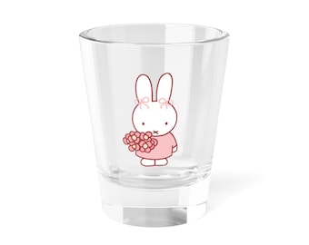 Miffy Flowers Shot Glass