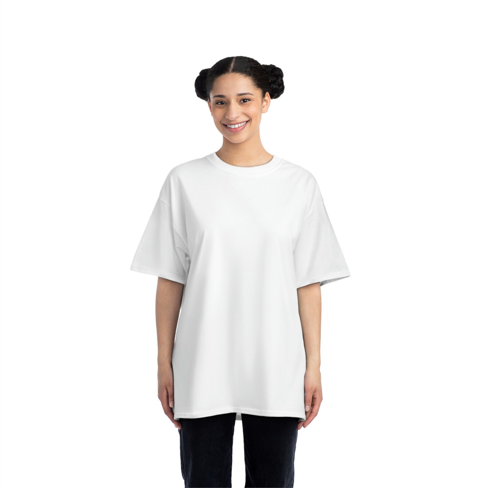 Oversized T-Shirt in White main image 1