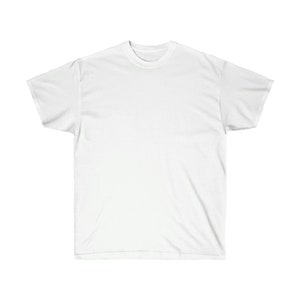 Plain White T-Shirt (Lightweight)