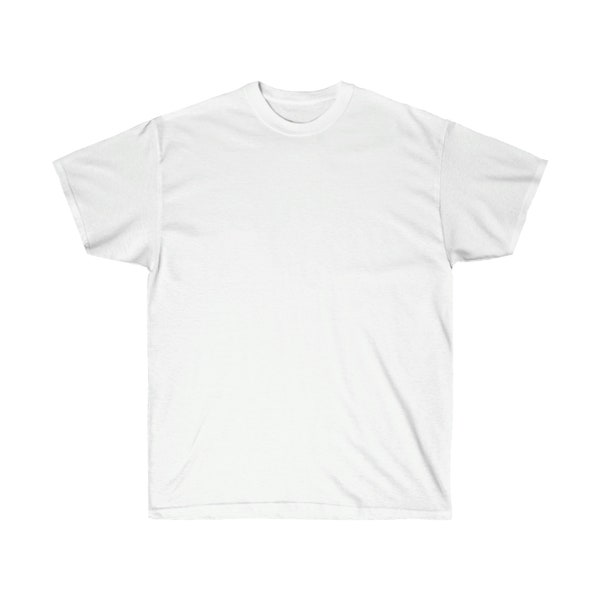 Plain White T-Shirt (Lightweight)