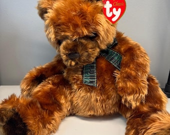 TY Classics Collection "Baby Auburn" 13 inch Teddy Bear 2001