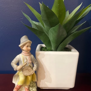 Vintage Lego Japanese Porcelin Figurine Boy